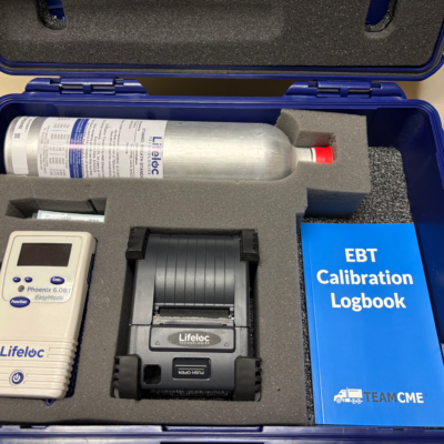 Calibration Logbook for Breath Alcohol Testing Devices